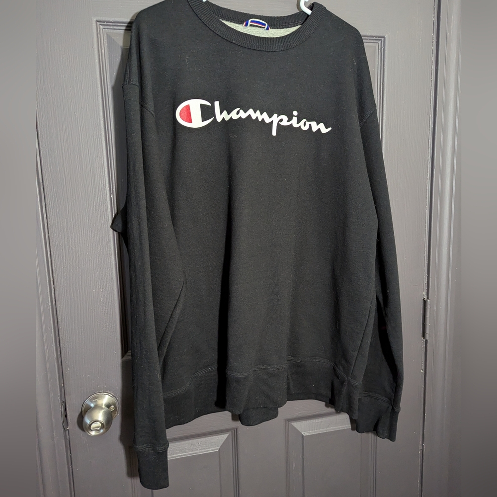 CHAMPION Y2K Vintage Big logo Pullover Sweatshirt